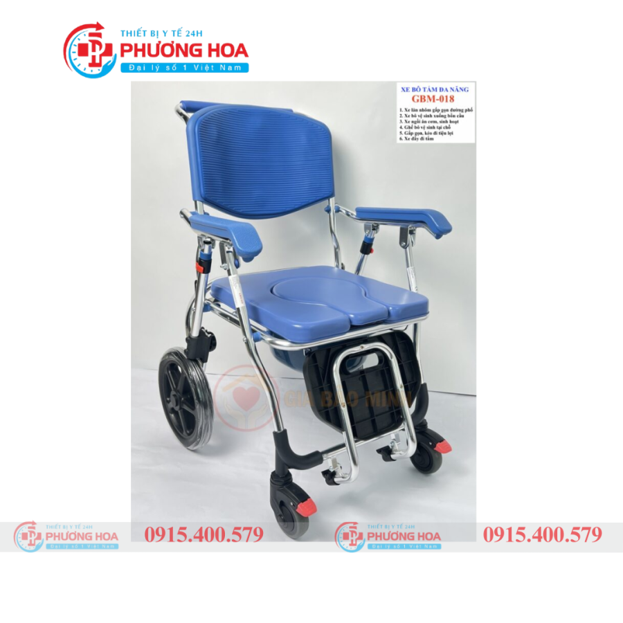 Ghế Bô Vệ Sinh Đa Năng GBM-018