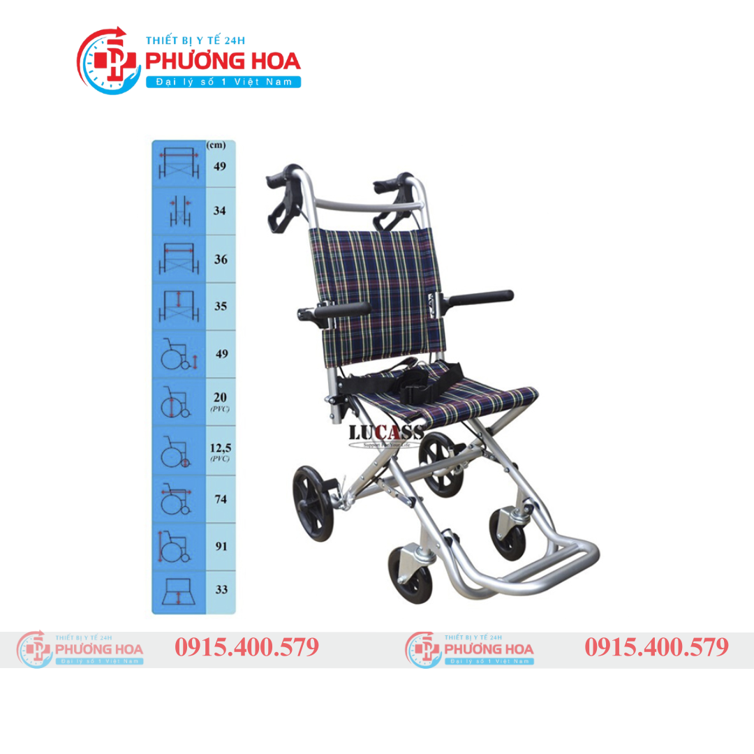 Xe lăn tay Lucass X-11 